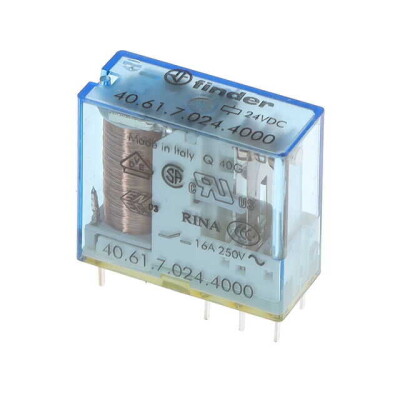 General Purpose Relay SPDT (1 Form C) 24VDC Coil Socketable - 1