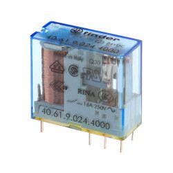 General Purpose Relay SPDT (1 Form C) 24VDC Coil Socketable - Finder Relays, Inc.