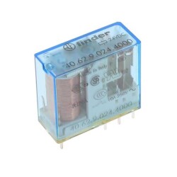 General Purpose Relay DPDT (2 Form C) 24VDC Coil Socketable - Finder Relays, Inc.