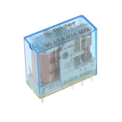 General Purpose Relay DPDT (2 Form C) 24VDC Coil Socketable - 1