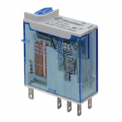 General Purpose Relay DPDT (2 Form C) 24VDC Coil Socketable - 1