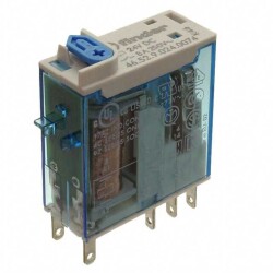 General Purpose Relay DPDT (2 Form C) 24VDC Coil Socketable - Finder Relays, Inc.