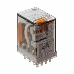 General Purpose Relay 4PDT (4 Form C) 24VAC Coil Socketable - Finder Relays, Inc.