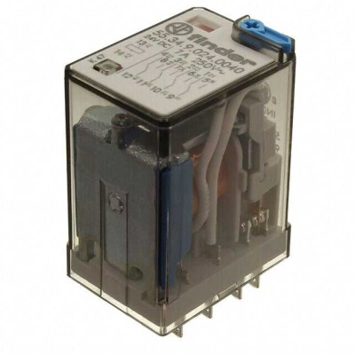 General Purpose Relay 4PDT (4 Form C) 24VDC Coil Socketable - 1