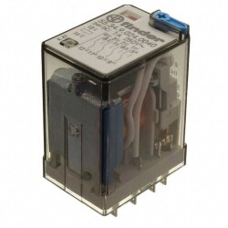 General Purpose Relay 4PDT (4 Form C) 24VDC Coil Socketable - Finder Relays, Inc.