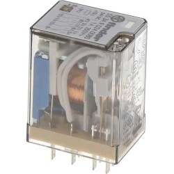 General Purpose Relay 4PDT (4 Form C) 24VDC Coil Socketable - Finder Relays, Inc.