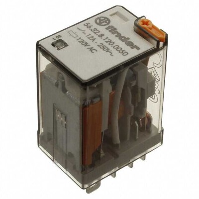 General Purpose Relay DPDT (2 Form C) 120VAC Coil Socketable - 1