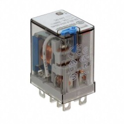 General Purpose Relay DPDT (2 Form C) 24VDC Coil Socketable - Finder Relays, Inc.