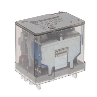 General Purpose Relay 4PDT (4 Form C) 24VDC Coil Socketable - 1