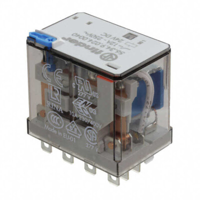 General Purpose Relay 4PDT (4 Form C) 24VDC Coil Socketable - 1