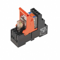 General Purpose Relay DPDT (2 Form C) 24VDC Coil DIN Rail - Weidmüller