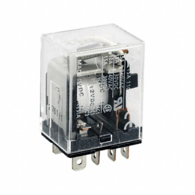 General Purpose Relay DPDT (2 Form C) 12VDC Coil Socketable - 2