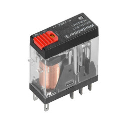 General Purpose Relay DPDT (2 Form C) 230VAC Coil Socketable - Weidmüller
