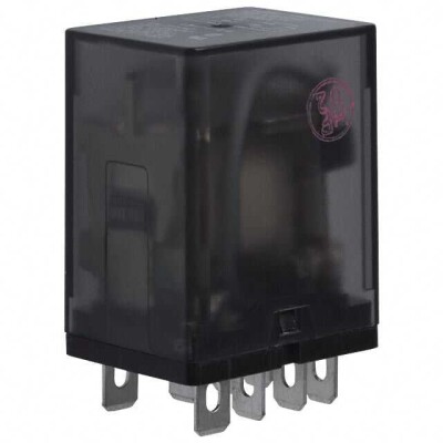 General Purpose Relay DPDT (2 Form C) 24VAC Coil Socketable - 1
