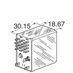 General Purpose Relay DPDT (2 Form C) 24VDC Coil Through Hole - 2