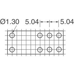 General Purpose Relay DPDT (2 Form C) 6VDC Coil Through Hole - TE Connectivity Potter & Brumfield Relays (1)