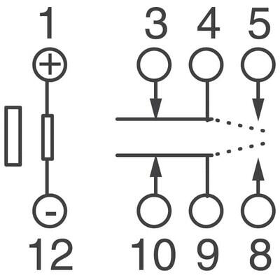 General Purpose Relay DPDT (2 Form C) Surface Mount - 2