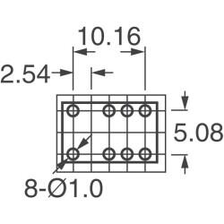 General Purpose Relay DPDT (2 Form C) Through Hole - 4