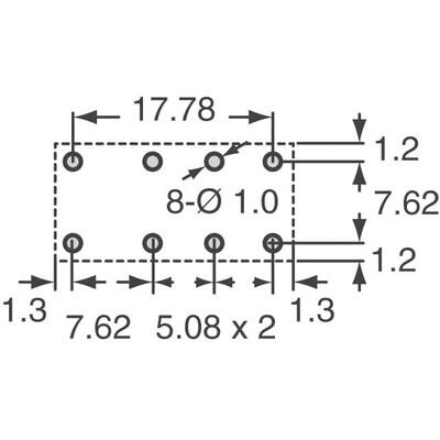 General Purpose Relay DPDT (2 Form C) Through Hole - 2