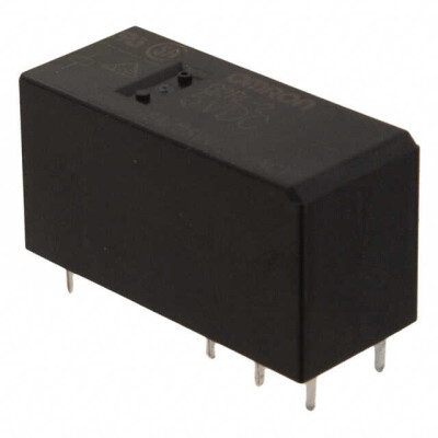 General Purpose Relay DPDT (2 Form C) 12VDC Coil Through Hole - 1