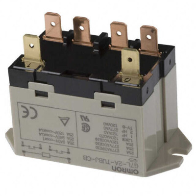 General Purpose Relay DPST-NO (2 Form A) 24VDC Coil Chassis Mount - 1