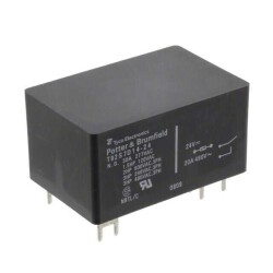 General Purpose Relay DPST-NO (2 Form A) 12VDC Coil Through Hole - TE Connectivity Potter & Brumfield Relays