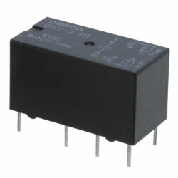 General Purpose Relay DPDT (2 Form C) Through Hole - Omron Electronics Inc-EMC Div