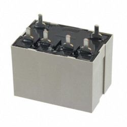 General Purpose Relay DPST-NO (2 Form A) 12VDC Coil Through Hole - 2