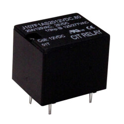 General Purpose Relay SPST-NO (1 Form A) 12VDC Coil Through Hole - CIT Relay and Switch
