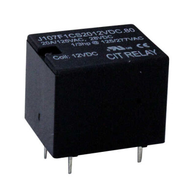General Purpose Relay SPDT (1 Form C) 12VDC Coil Through Hole - 1