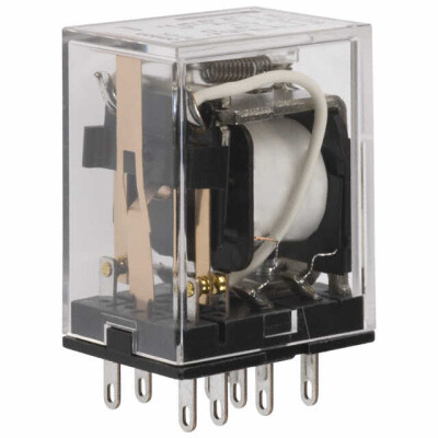 General Purpose Relay DPDT (2 Form C) 24VAC Coil Socketable - 1