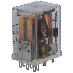 General Purpose Relay 6PDT (6 Form C) 12VDC Coil Socketable - TE Connectivity Potter & Brumfield Relays