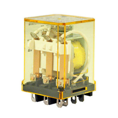 General Purpose Relay 3PDT (3 Form C) 24VDC Coil Socketable - 1