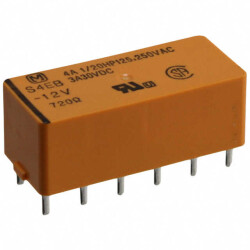 General Purpose Relay 4PST-NO (4 Form A) 12VDC Coil Through Hole - Panasonic Electric Works