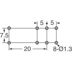 General Purpose Relay SPDT (1 Form C) 24VDC Coil Through Hole - 2
