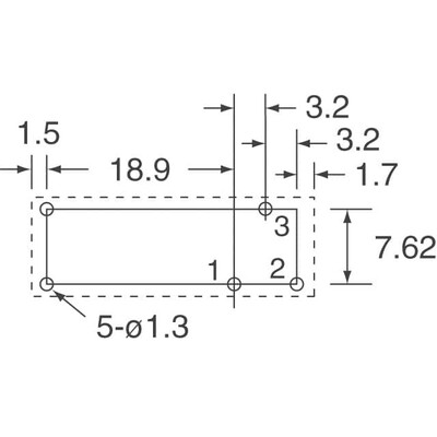 General Purpose Relay SPDT (1 Form C) 48VDC Coil Through Hole - 4