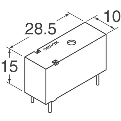 General Purpose Relay SPDT (1 Form C) 5VDC Coil Through Hole - 2