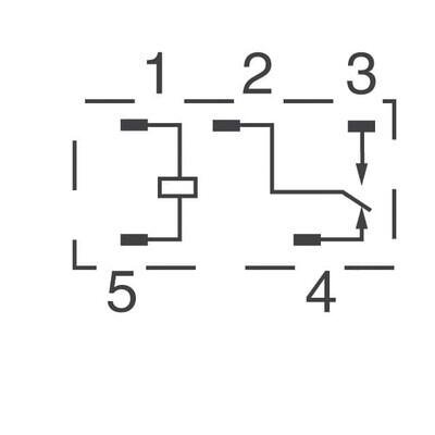 General Purpose Relay SPDT (1 Form C) 24VDC Coil Through Hole - 2