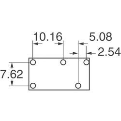 General Purpose Relay SPDT (1 Form C) 12VDC Coil Through Hole - 4