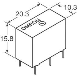 General Purpose Relay SPST-NO (1 Form A) 12VDC Coil Through Hole - 2