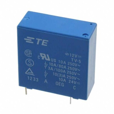 General Purpose Relay SPST-NO (1 Form A) 12VDC Coil Through Hole - 1