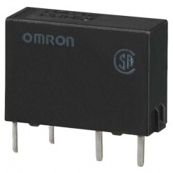 General Purpose Relay SPST-NO (1 Form A) 12VDC Coil Through Hole - Omron Electronics Inc-EMC Div