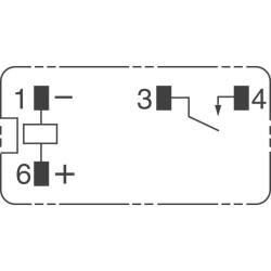 General Purpose Relay SPST-NO (1 Form A) 20VDC Coil Through Hole - 3