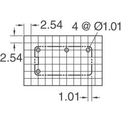 General Purpose Relay SPST-NO (1 Form A) 20VDC Coil Through Hole - 4