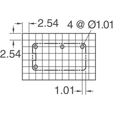 General Purpose Relay SPST-NO (1 Form A) 20VDC Coil Through Hole - 4