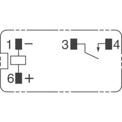 General Purpose Relay SPST-NO (1 Form A) 20VDC Coil Through Hole - Omron Electronics Inc-EMC Div (1)