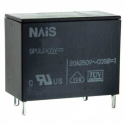 General Purpose Relay SPST-NO (1 Form A) 24VDC Coil Through Hole - Panasonic Electric Works