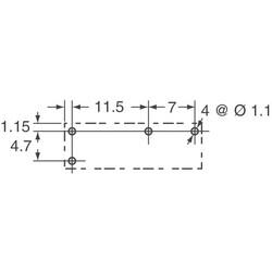 General Purpose Relay SPST-NO (1 Form A) 5VDC Coil Through Hole - 4