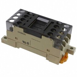 General Purpose Relay SPST-NO (1 Form A) x 4 24VDC Coil DIN Rail - Omron Electronics Inc-EMC Div