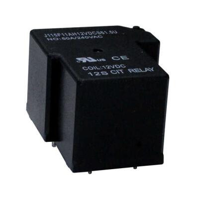 General Purpose Relay SPST-NO (1 Form A) 12VDC Coil Through Hole - 1